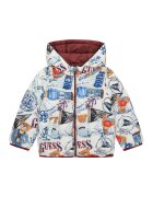 GUESS Преходно яке N6RL00 WCFM2 Classic Fit