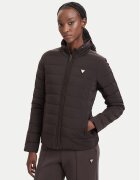GUESS Преходно яке V4YL04 WF3X0 Екрю Regular Fit