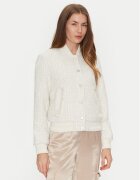 GUESS Преходно яке W5RL10 WGVH2 Екрю Regular Fit