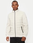 GUESS Пухено яке M4YL37 WG9U2 Екрю Regular Fit