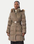 GUESS Пухено яке W6BL37 W4085 Slim Fit