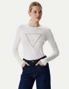 GUESS Пуловер W6RR49 Z2NQ2 Екрю Regular Fit