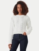 GUESS Пуловер W6YR21 Z0965 Бял Regular Fit