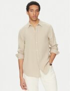 GUESS Риза M5GH85 WH831 Екрю Regular Fit