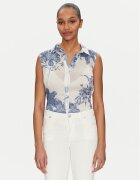 GUESS Риза W5GH95 WDW82 Slim Fit