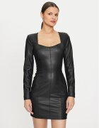 GUESS Рокля от имитация на кожа 4YGK20 7159A Regular Fit