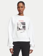 GUESS Суитшърт 184347 Бял Classic Fit