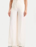 GUESS Текстилни панталони W5YB02 WH5N2 Екрю Regular Fit