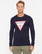 GUESS Тениска с дълъг ръкав Original Logo M2YI31 I3Z14 Slim Fit