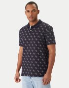 GUESS Тениска с яка и копчета M6GP04 K3073 Regular Fit