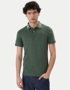 GUESS Тениска с яка и копчета M6GP66 K3070 Slim Fit