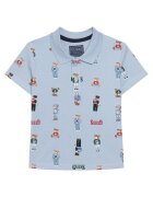 GUESS Тениска с яка и копчета N6RP01 KBV51