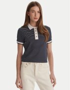 GUESS Тениска с яка и копчета W6GP17 K2946 Regular Fit