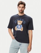 GUESS Тишърт 182885 Син Classic Fit