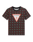 GUESS Тишърт L6RI03 K8HM4 Светлосиньо Regular Fit