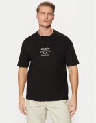 GUESS Тишърт M5RI35 K8FQ4 Черен Oversize