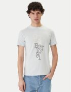 GUESS Тишърт M6GI10 K2991 Светлосиньо Slim Fit