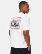 GUESS Тишърт M6YI50 K4236 Бял Oversize