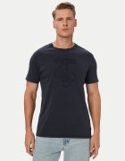 GUESS Тишърт M6YI54 K4610 Тъмносин Regular Fit