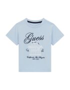 GUESS Тишърт N6GI00 K8HM4 Светлосиньо Regular Fit