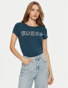 GUESS Тишърт V4BI16 KCIV1 Екрю Regular Fit