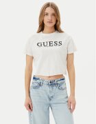 GUESS Тишърт V5GI19 I3Z14 Екрю Regular Fit