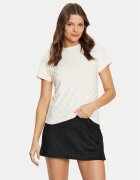 GUESS Тишърт V5RI02 KCLG2 Екрю Regular Fit