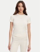 GUESS Тишърт V5RI10 KCD02 Екрю Regular Fit