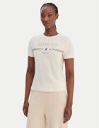 GUESS Тишърт V6GI06 K2967 Екрю Regular Fit
