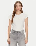 GUESS Тишърт W5GI42 J1314 Екрю Regular Fit