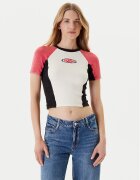 GUESS Тишърт W5YR44 Z2YJ2 Екрю Regular Fit
