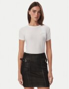 GUESS Тишърт W6YI12 K3751 Бял Slim Fit