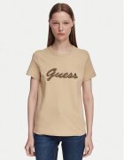 GUESS Тишърт W6YI29 K4348 Бежов Regular Fit