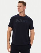 GUESS Тишърт Z6YI26 K5090 Тъмносин Regular Fit