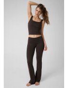 GUESS топ V6YP18 K4788 Тъмнокафяв Slim Fit