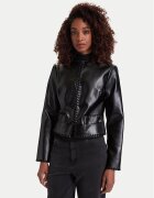 GUESS Яке от имитация на кожа W6YL32 W3173 Regular Fit