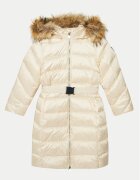 GUESS Зимно яке J4BL18 WGL50 Екрю Regular Fit