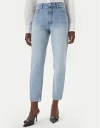 HUGO Дънки Garlene 50556975 Светлосиньо Mom Fit