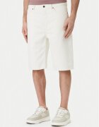 HUGO Дънкови шорти Skate 50555983 Екрю Straight Fit