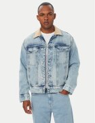 HUGO Дънково яке Erlo 50563343 Relaxed Fit