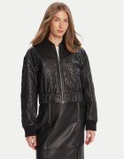 HUGO Кожено яке Lesana 50542331 Relaxed Fit