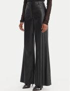 HUGO Панталони от имитация на кожа Hasmina-1 50552964 Wide Leg