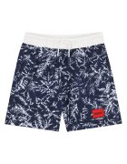 HUGO Плувни шорти G00978 S Син Regular Fit