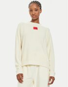 HUGO Пуловер Snoozie 50523414 Екрю Regular Fit