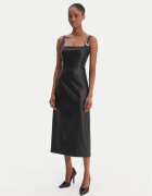 HUGO Рокля от имитация на кожа Kattarina-1 50553546 Slim Fit