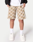 HUGO Спортни шорти G00999 D Бежов Regular Fit