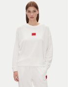 HUGO Суитшърт Neve_Sweatshirt 50531686 Екрю Relaxed Fit