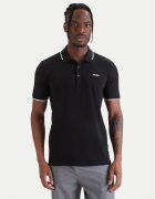 HUGO Тениска с яка и копчета Dinoso222 50467344 Slim Fit