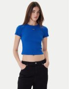HUGO Тишърт Baby 50510749 Син Slim Fit