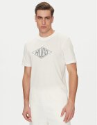 HUGO Тишърт Dalendi 50534934 Екрю Regular Fit